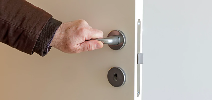 Restroom Locks Privacy Bolt Installation in Pacific Grove, California